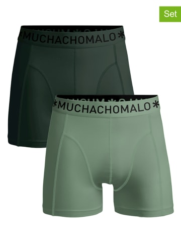 Muchachomalo 2er-Set: Boxershorts in Khaki