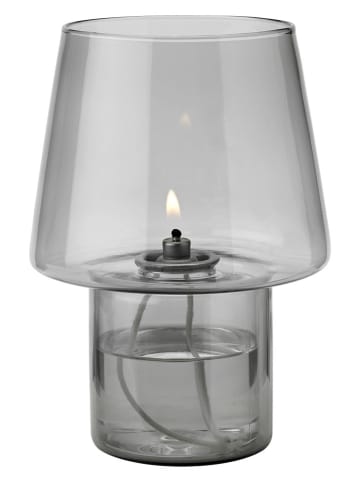 RIG-TIG Lampion "Viva" w kolorze szarym - wys. 16,5 x Ø 10,5 cm