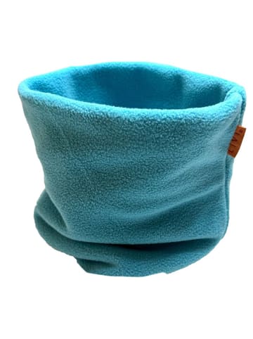 LiVi Fleece colsjaal "Fleece himmelblau" lichtblauw - (L)50 x (B)24 cm