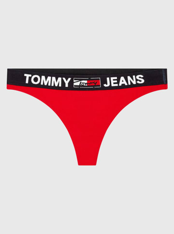 Tommy Hilfiger Stringi w kolorze czerwonym