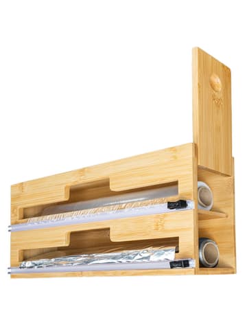 Chefware Frischhaltefolienspender in Natur - (B)35 x (H)15 cm