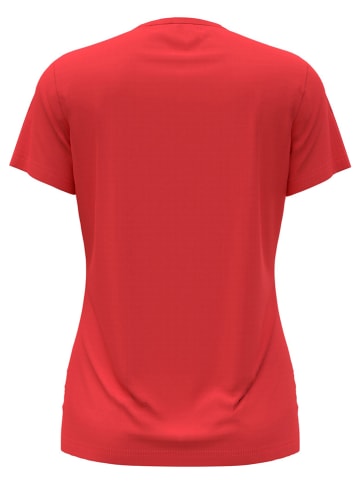 Odlo Koszulka "Infinity" w kolorze czerwonym do biegania