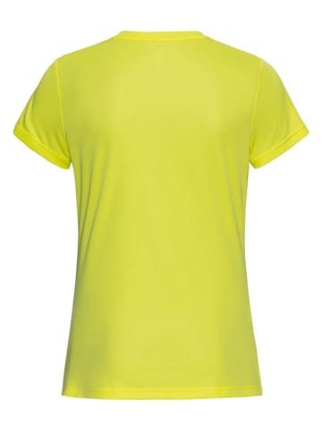 Odlo Koszulka "Infinity" w kolorze żółtym do biegania