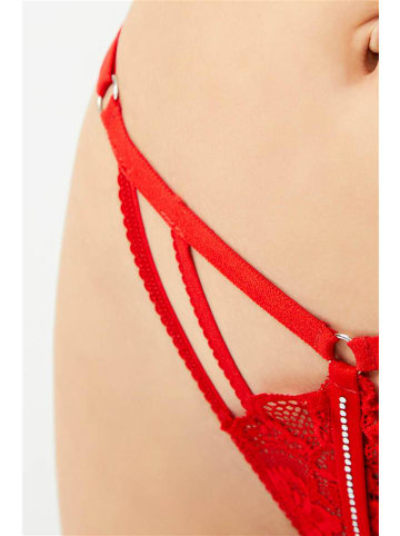 Panty Party 2er-Set: Strings in Rot