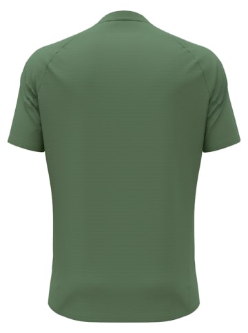 Odlo Koszulka "Essential" w kolorze zielonym do biegania