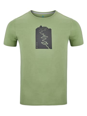 Odlo Shirt "Nikko" in Grün