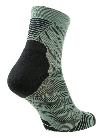 Odlo 2er-Set: Funktionssocken "Ceramicool Run" in Khaki