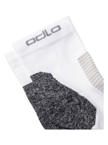 Odlo Functionele sokken "Ceramicool" wit/antraciet