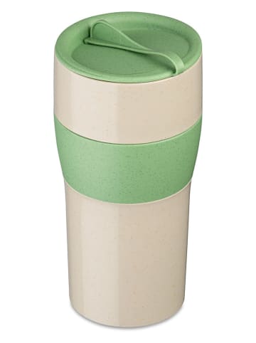 koziol Kubek termiczny "Aroma To Go XL" w kolorze kremowo-zielonym - 700 ml