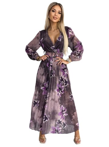 numoco Sukienka w kolorze fioletowym