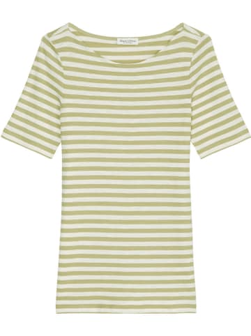 Marc O Polo Shirt kaki creme goedkoop kopen limango