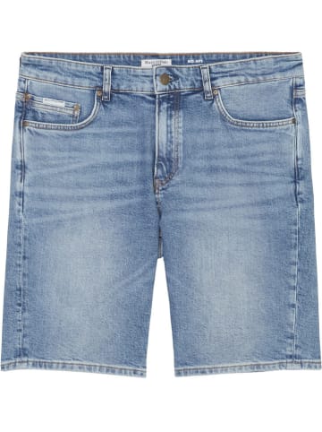 Marc O'Polo DENIM Szorty dżinsowe w kolorze niebieskim