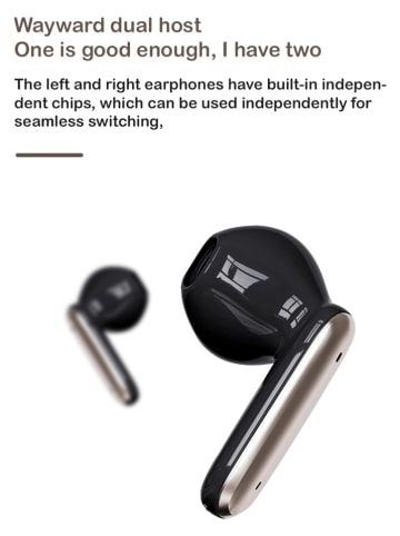 SWEET ACCESS Słuchawki Bluetooth In-Ear w kolorze czarnym