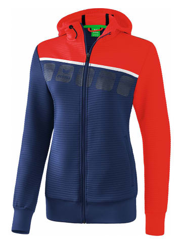 erima Trainingsvest "5-C" donkerblauw/rood