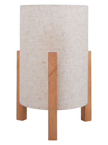 näve Lampa stołowa "Matilda" w kolorze beżowym - wys. 32 cm x Ø 22 cm