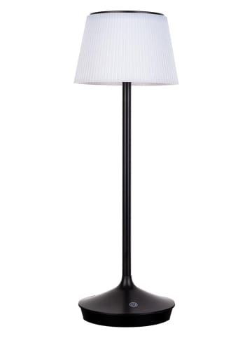 näve Solarna lampa stołowa w kolorze czarno-białym - wys. 38 x Ø 13 cm