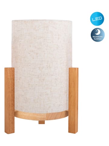 näve Akku-Tischleuchte "Madita" in Beige - EEK E (A bis G)