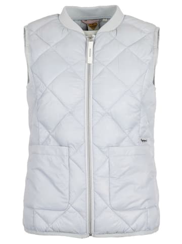Roadsign Doorgestikte bodywarmer lichtblauw