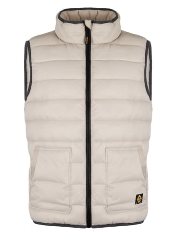 Roadsign Doorgestikte bodywarmer beige