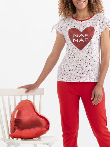 Naf Naf Pyjama wit/rood