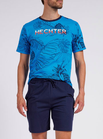 Daniel Hechter Piżama w kolorze niebiesko-granatowym