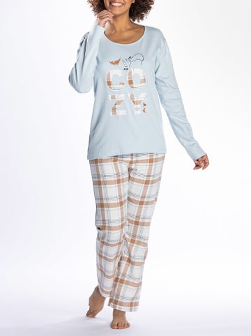 Melissa Brown Pyjama lichtblauw