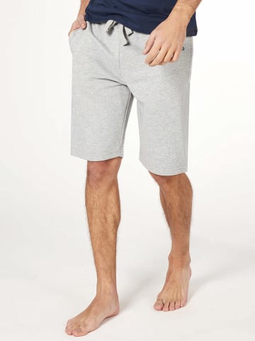 ALAN BROWN Pyjama-Shorts in Grau