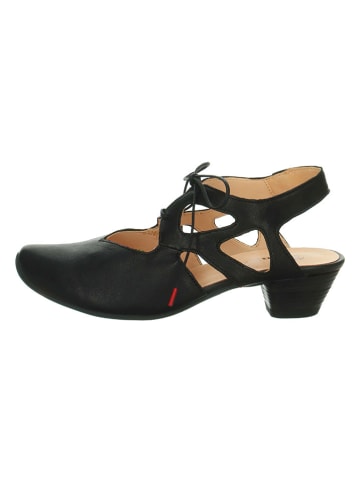 Think! Leren pumps zwart
