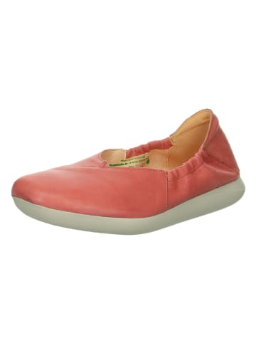 Think! Leder-Ballerinas in Rosa