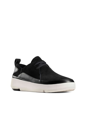 Clarks Leren sneakers "Tri Flash Walk" zwart