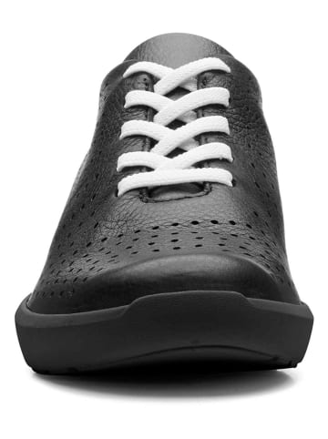 Clarks Leren sneakers "Kayleigh Aster" zwart