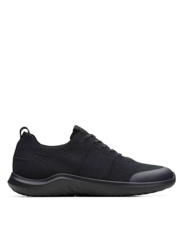 Clarks Sneakersy "NovaLite Lace" w kolorze czarnym