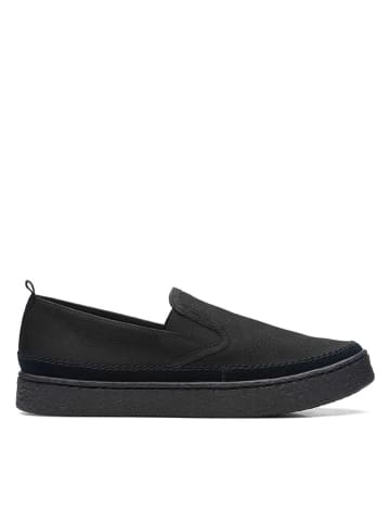 Clarks Slippersy "Barleigh" w kolorze czarnym