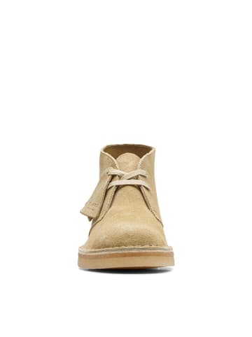 Clarks Leren veterschoenen "Desert" beige