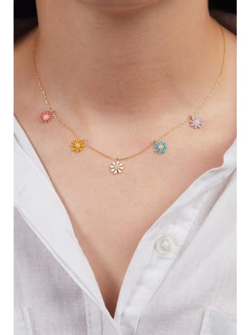 Heliophilia Zilveren ketting met sierelementen - (L)45 cm