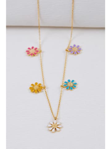 Heliophilia Zilveren ketting met sierelementen - (L)45 cm