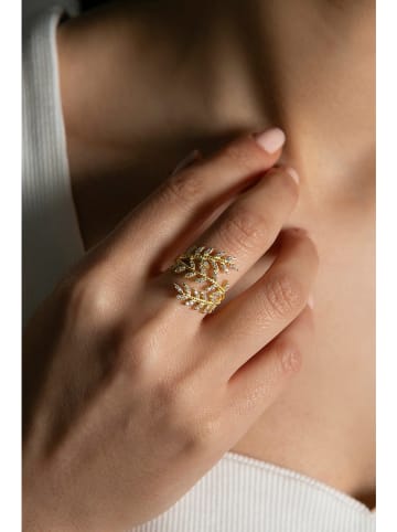 Heliophilia Srebrny pierścionek z cyrkoniami
