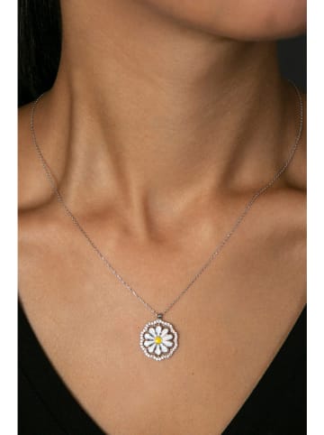 Heliophilia Silber-Halskette mit Anhänger - (L)45 cm