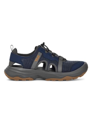 Teva Enkelsandalen "Outflow" antraciet/donkerblauw