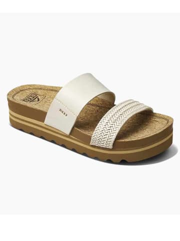 Reef Slippers "Cushion Vista Hi" crème