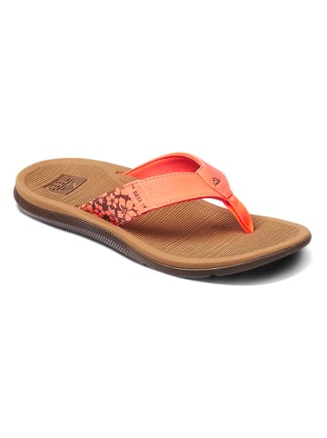 Reef Japonki "Santa Ana" w kolorze pomarańczowym