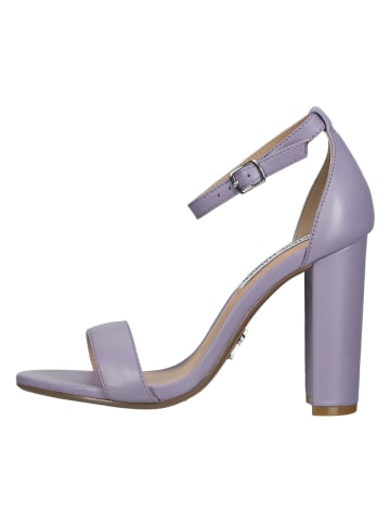 Steve Madden Leder-Sandaletten in Lila