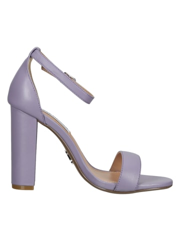 Steve Madden Leder-Sandaletten in Lila