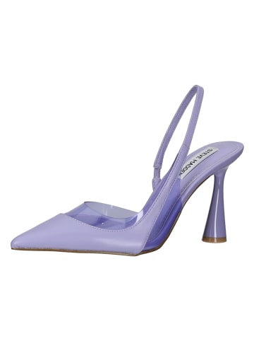 Steve Madden Leder-Slingpumps in Lila