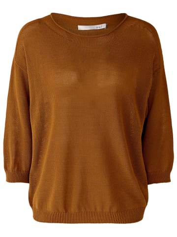 Oui Pullover in Camel