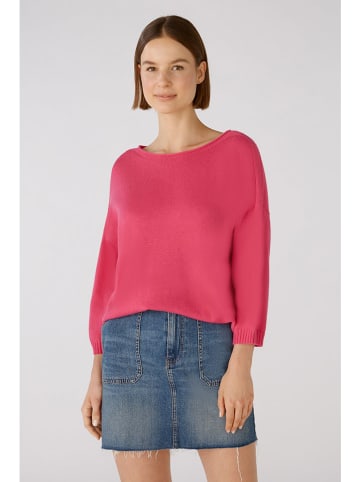 Oui Sweter w kolorze różowym