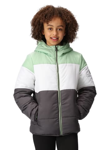Regatta Steppjacke "Lofthouse VII" in Türkis/ Weiß/ Grau