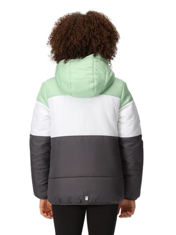 Regatta Doorgestikte jas "Lofthouse VII" turquoise/wit/grijs
