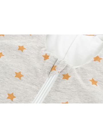 Träumeland Babyschlafsack "to GO" in Grau/ Orange