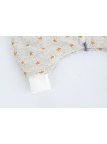 Träumeland Babyschlafsack "to GO" in Grau/ Orange